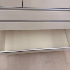 【ドリーム尾浜店】4段チェスト WH 高さ(H)91×幅 (W)119.5× 奥行(D)42(cm)の画像