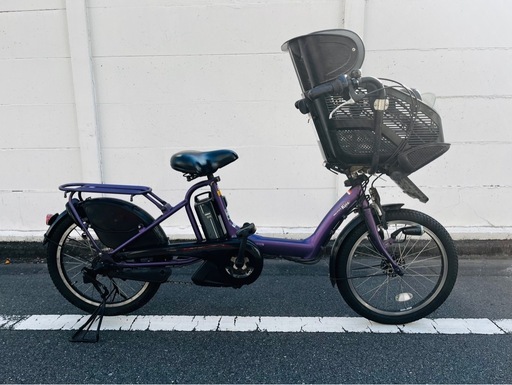 【電動アシスト自転車】新品タイヤ 新品グリップ　バッテリー　12.3Ah 鍵3個 ヤマハ パスキス　20インチ YAMAHA PAS Kiss