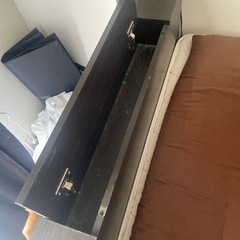 セミダブルベッド、布団セットの画像