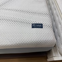 ダブルベット　マットレス　フレームセットの画像