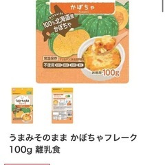 新品未開封　エジソンママ　うまみそのままフレーク　カボチャの画像