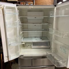 【ジャンク品】ノンフロン冷凍冷蔵庫 NR-F557XV-SS形【2012年製】の画像