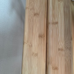 【無印良品】折りたためるスツール（竹材）の画像