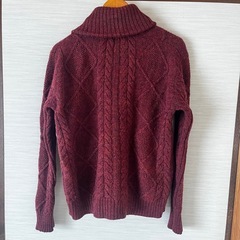 ウール100% ローゲージニットカーディガン ★Sサイズ★の画像