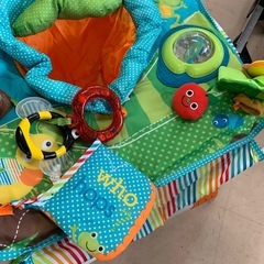 美原店 Summer コンパクトにたためる ポップアップジャンパー 6〜12ヶ月　収納バック付きの画像