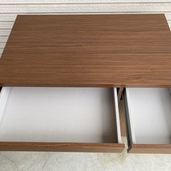 ニトリ　デスク　シトラス87G MBRの画像