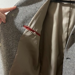 B2C Xenos グレー テーラードジャケット Lの画像