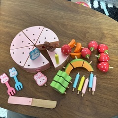 おままごとケーキセット　の画像