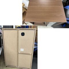 ニトリ レンジ台(フォルムN RE9060G MBR）ミドルブラウン キッチン収納 レンジボード ☆札幌市 白石店の画像