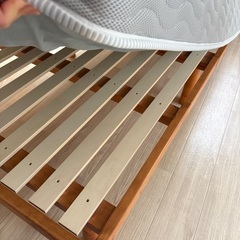 （11月中）（無料）引っ越しのため急ぎ！　マットレスは本日中！　BANONシングルベッド 美品　西宮で引き取り希望の画像