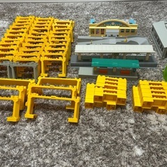 【中古品】プラレール 高架・駅舎などの画像