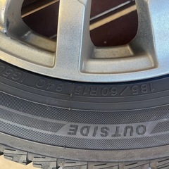 MAZDA デミオ　スタッドレスタイヤ　ホイール付の画像