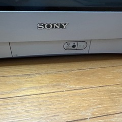 受付終了　ジャンク品SONY ブラウン管テレビの画像