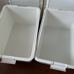 収納ケース2点セットの画像