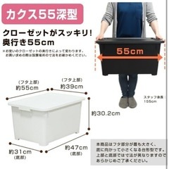 収納ケース2点セットの画像