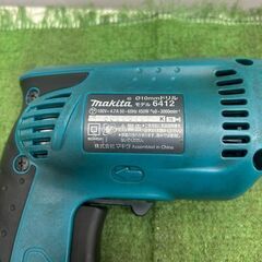 マキタ 6412 電動ドリル 10mm【野田愛宕店】【店頭取引限定】【中古】管理番号：ITWGDTD9YUKGの画像