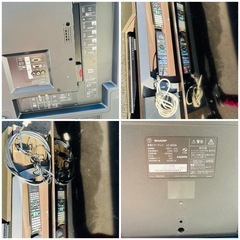 ♻️オススメ♻️液晶テレビ 60インチ　液晶カラーテレビ LC-60G9 2014年製。パナソニック ブルーレイ・ディスクレコーダー DMR-BW750 付属品全て有ります。👌の画像