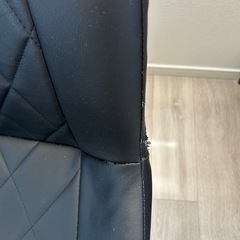 黒　テーブルチェア（1脚)/の画像