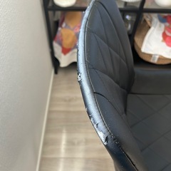 黒　テーブルチェア（1脚)/の画像