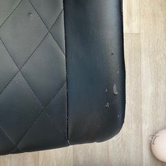 黒　テーブルチェア（1脚)/の画像