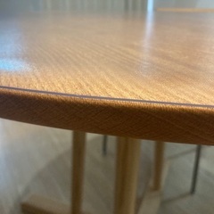 テーブルマット 円卓 透明 直径110cmの画像