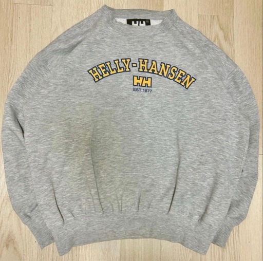 HellyHansen 90s Sweatshirt gray ヘンリーハンセン