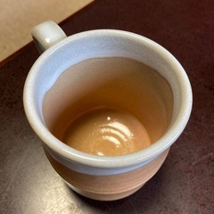 萩焼コーヒーカップの画像