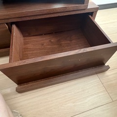 無料！【12/6(土)〜12/12(金)引取希望】テレビボード TVボード　ダークブラウンの画像