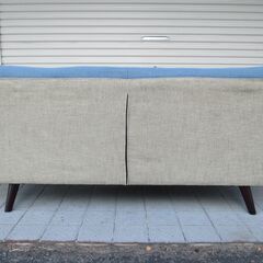 3人掛けソファー 3Pソファー リビング家具 カラフル チェック柄 幅160㎝×奥行73㎝×高さ78cm 配達可の画像