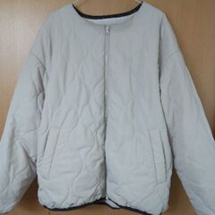 ジャンパー　リバーシブル　レディースの画像