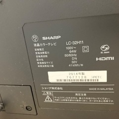 Amazon Fire TVスティック付き　32インチTVの画像