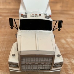 ⑩  55センチ！コカコーラ白トレーラー　トラック　Cola ホワイト　ミニカー　昭和　レトロ　コレクションの画像