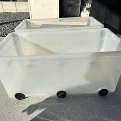 衣装ケース　収納ケース　蓋付き　の画像