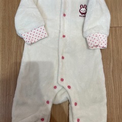 美品♡冬用ロンパース70cmの画像