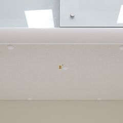 ≪yt2107ジ≫ 松田家具 キッチンボード/食器棚 幅140cm 高さ207cm スライドカウンター付 ホワイト/ソフトクローズ/中古家具/宮城県仙台市 071119-11の画像