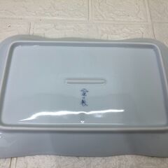 深川製磁 白百合 スクエアトレイの画像