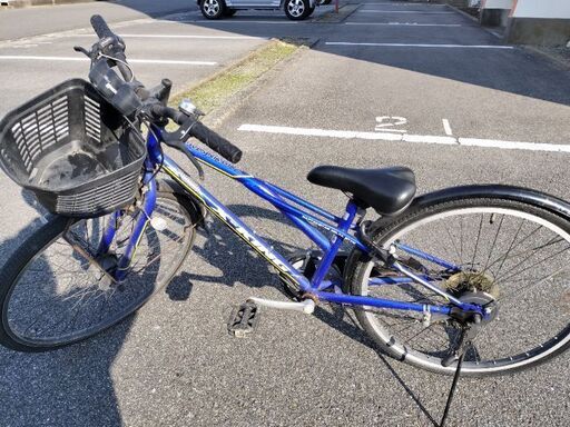 子供用自転車24インチ難アリ売ります (わらびもち) 徳島のクロスバイク