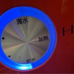 シャープ 初代 ヘルシオ AX-HC1-R 赤 ウォーターオーブン 新品未使用の画像