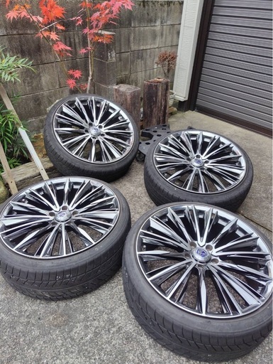 RAYS STRATAGIA VOUGE 20インチ8.5J (山鳥) 四十万のタイヤ、ホイール