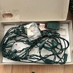 クリスマスツリー　オーナメント&ライト付きの画像