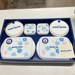 石2511-609 マリ・クレール　抗菌レンジ容器　6個セット　新品未使用品の画像