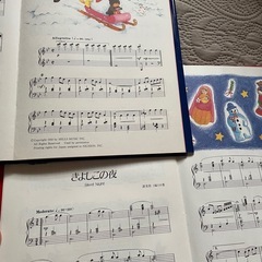 クリスマス　ピアノ楽譜2冊の画像