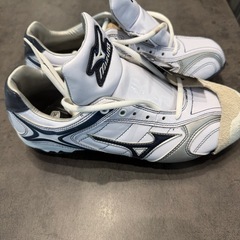 ミズノ　野球用スパイク(P革付)25.5cmの画像