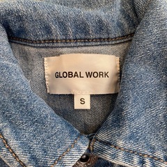 グローバルワーク　デニムジャケット100〜110サイズの画像
