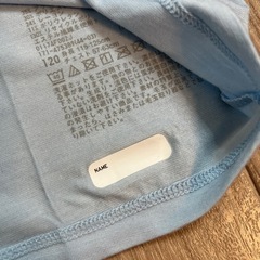 UNIQLO HEATTECHキッズインナー長袖120ほぼ新品ライトブルー3枚の画像