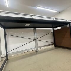 【ジャングルジャングル滋賀草津店】ジモティ来店特価‼ ワークデスク ブラック J-2511803の画像