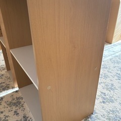 カラーボックス2個の画像