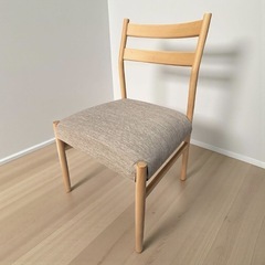 美品2脚セット☆ 傷・汚れに強いファブリック ダイニングチェア★の画像