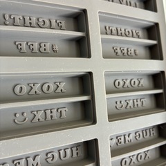 シリコン製チョコレート型　キットカットサイズの画像