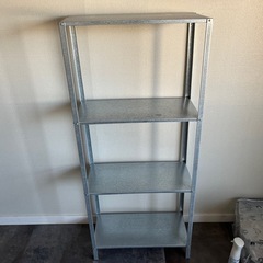 IKEA イケア　シルバーラックの画像